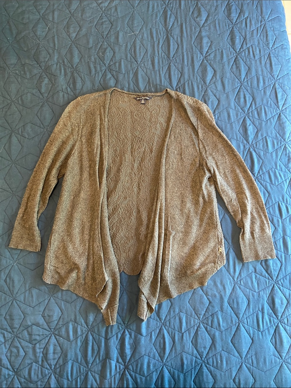 American Eagle Lace Back Cardigan